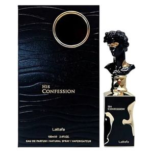  His Confession by Lattafa for Men - Eau de Parfum, 100 ml 