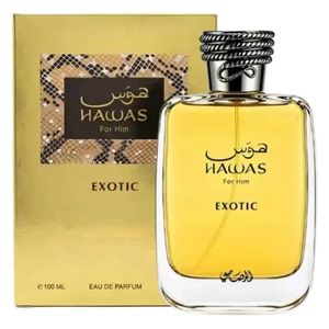  Hawas Exotic by Rasasi for Men - Eau de Parfum, 100 ml 