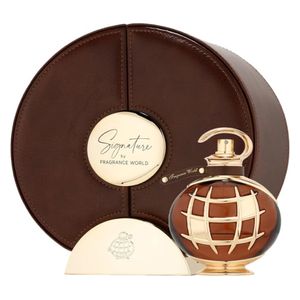  Signature Brown By Fragrance World For Unisex - Eau de Parfum , 80 ml 