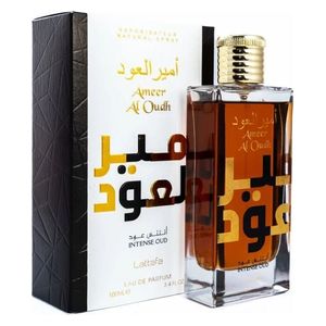  Ameer Al Oudh Intense Oud by Lattafa for Unisex - Eau de Parfum, 100 ml 