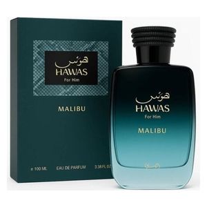  Hawas Malibu By Rasasi For Men - Eau de Parfum, 100 ml 