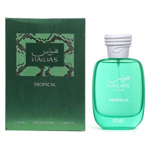 Hawas Tropical by Rasasi for Men - Eau de Parfum, 100 ml 