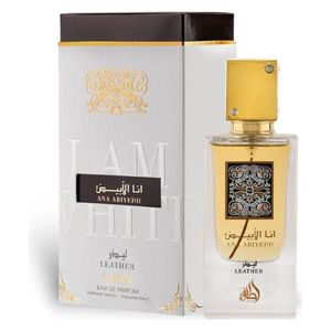 Ana Abiyedh Leather by Lattafa for Unisex - Eau de Parfum, 60 ml 