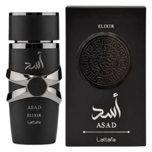 Asad Elixir by Lattafa for Men - Eau de Parfum, 100 ml