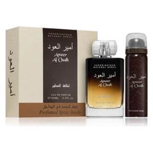  Ameer Al Oudh by Lattafa for Unisex - Eau de Parfum, 100 ml 