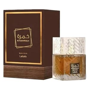  Khamrah Qahwa by Lattafa for Unisex - Eau de Parfum, 100 ml 