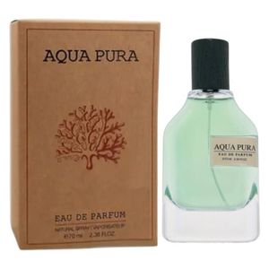 Aqua Pura by Fragrance World for Unisex - Eau de Parfum, 70 ml 