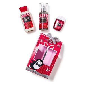  Bath & Body Works Japanese Cherry Blossom Gift Set - 75ml Perfume Spray - 88ml Lotion 