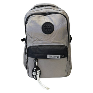 K-Z BB-9167 - School Backpack - Grey