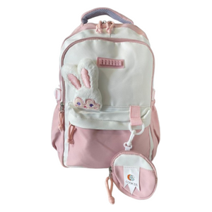  K-Z BB-9124PINK - School Backpack - Pink 