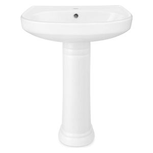  Lazord Stand Basin -  Ceramic White 