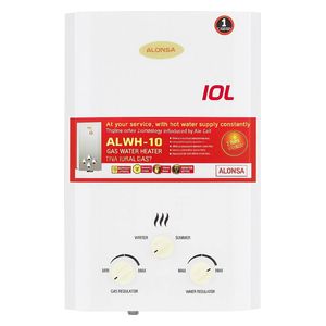 سخان ماء غازي الونسا - ALWH-10 - ابيض