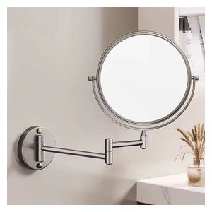  لازورد مرآة مكبرة للحائط قابلة للطي مقاومة للصدأ - زجاج 