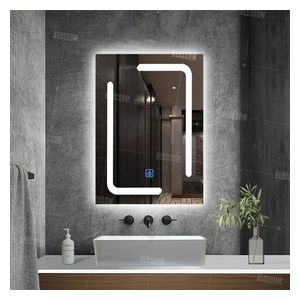 Lazord Smart LED Bathroom Mirror, 70×50 cm - Glass