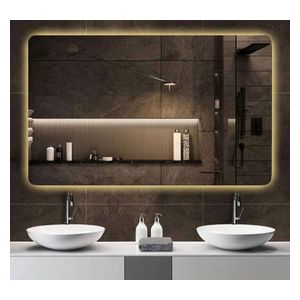 Lazord LED Bathroom Mirror, 80×100 cm - Glass