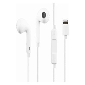  Green Lightning Earphone – In-Ear Headphones – White 