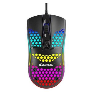  ماوس العاب سلكي جيرتيك X12 وندرفول - اضاءة RGB - اسود 