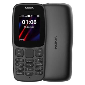  Nokia mobile - 1.8 inches - Dual SIM - 800 mAh Li-Ion - Black 