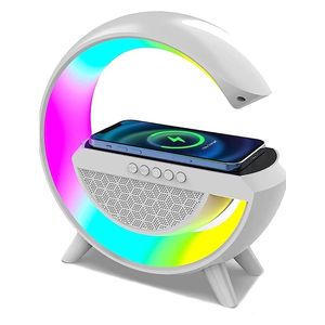 BT BT-2301 – Bluetooth Speaker – LED Lighting – White