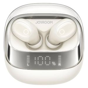   Joyroom DB2 - Bluetooth Headphone In Ear - Noise cancellation - Up To 42 hours - White 