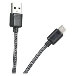  كيبل شحن أورايمو  - شحن سريع 3A ومنفذ يو اس بي اي إلى يو اس بي سي  - اسود 