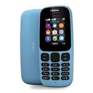  نوكيا 105 - شاشة 1.8 بوصة - دبل سيم - بطارية بحجم 800 مللي امبير - ازرق 