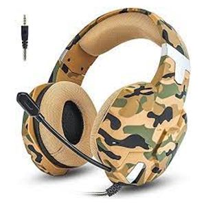  أونيكوما K18 Pro – سماعة ألعاب – سلكي – عسكري 