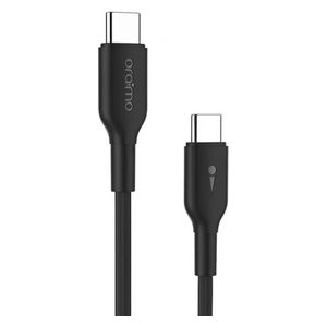 كيبل أورايمو - تايب سي إلى تايب سي - 60 واط - 1.5 متر - اسود