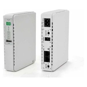  جهاز يو بي اس غولد فيجن  - سعة 10,400mAh - منفذ يو اس بي - ابيض 