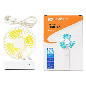  مروحة يدوية كاميسيف - KM-697 - أبيض 