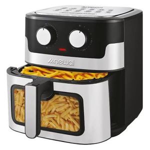  Newal FRY-5120 - Air Fryer - 1800 W - 8 L Capacity - Carbon Black 