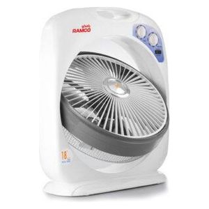  Ramco RF-210 - Desk Fan - 18 Inch - 3 Speeds - Timer - White 