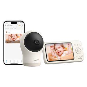  كاميرا مراقبة اطفال من انكر - Eufy E6310221 - دقة 2K - ابيض 