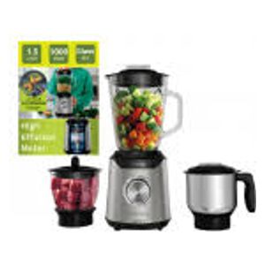  Newal BLD-6276 - Glass Blender - 3 in 1 - 1000 Watt - 1.5 Liter - Steel 