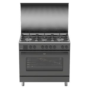  طباخ غاز زوجور  - 5 مشاعل - ZRC93BX - أسود 