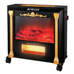  Newal QHT-835-02 - Stove Heater - 2000 W - Black 