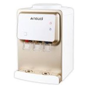  Newal WTD-033-04 - Desktop Water Dispenser - Hot Cold Warm Water - Gold 