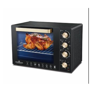  فرن كهربائي إمبليم - 60 لتر - دبل جام - 2200 واط - OV6089 - أسود 