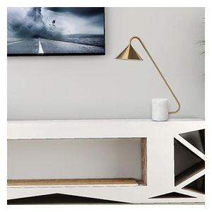  صدف مصباح الطاولة - S214 - ابيض صدفي 