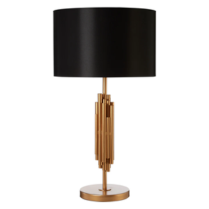  صدف مصباح طاولة - S115 - اسود 