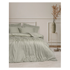  صدف طقم غطاء لحاف مزدوج 220 × 200 سم - 6 قطع - بيجي 