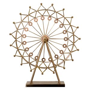  SADAF HT28-1 - Decorative Ferris Wheel - Nickel Copper 