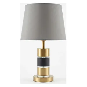  صدف مصباح طاولة - T140 - ذهبي 