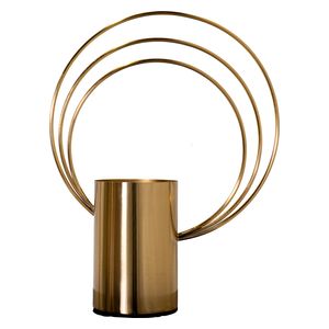  صدف مزهرية - D646A - ذهبي 