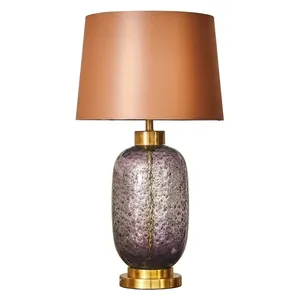  صدف مصباح طاولة - T22351 - بنفسجي 