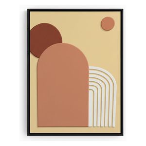  صدف لوحة فنية - T-09 - 80x120 سم 