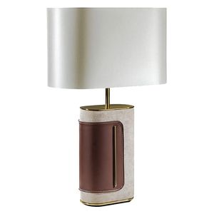  SADAF PU007 - Table Lamp - Brown 