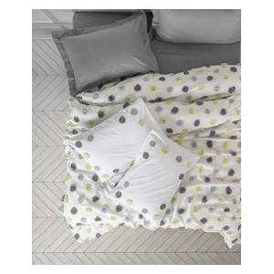 SADAF Bedspread Set, Double , 230 x 250cm - 4 Piece - Gray
