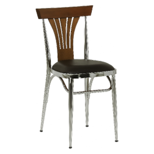  SADAF Chair For Restaurants and Kitchens - Brown 