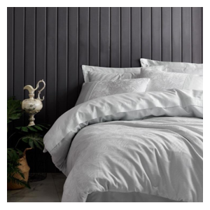  صدف طقم غطاء لحاف مزدوج 220×200 سم - 6 قطع - ابيض 